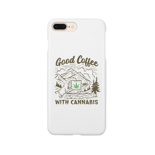 Coffee＆Cannabis（コーヒーと大麻） スマホケース