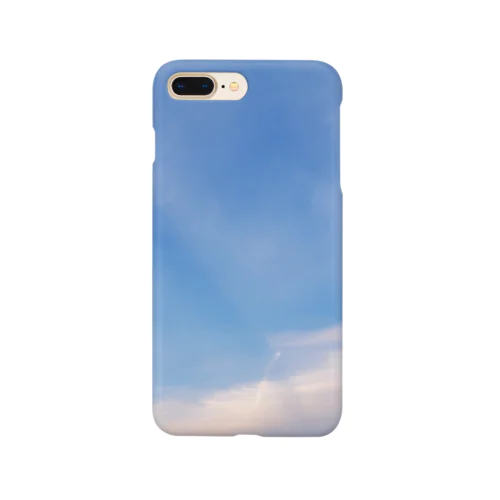 夕暮れ前の青空 Smartphone Case