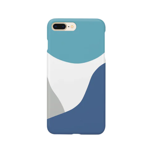 3 colours - 海 - Smartphone Case