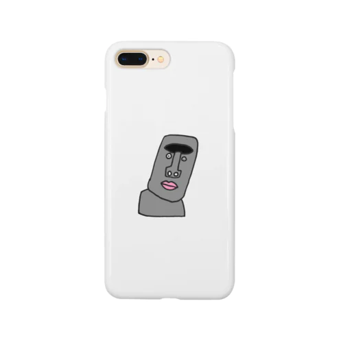 モアイおじさんだ像 Smartphone Case