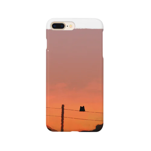 夕焼けくろねこばけ Smartphone Case