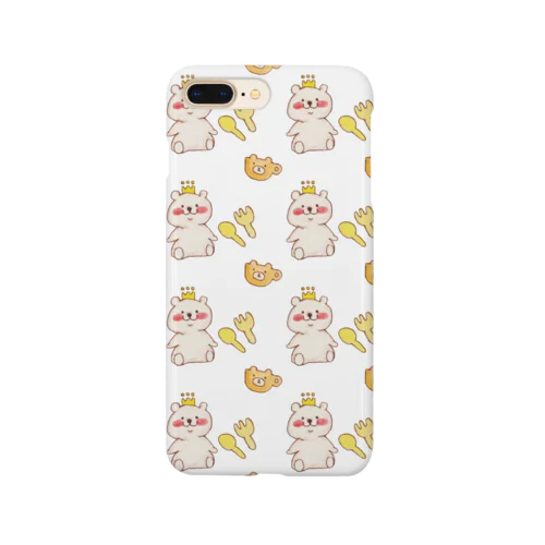 シロクマちゃん(クリア) Smartphone Case