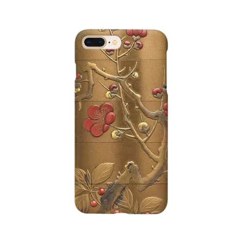 原羊遊斎　梅木蒔絵印籠 Smartphone Case