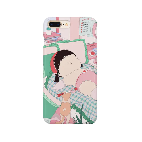 今日休みます Smartphone Case