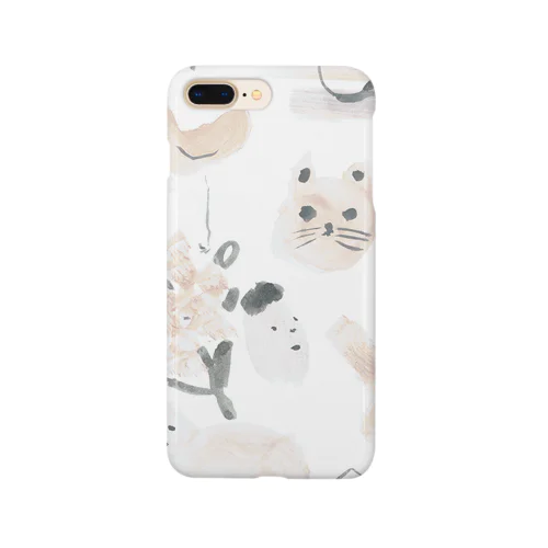 white iroiro Smartphone Case