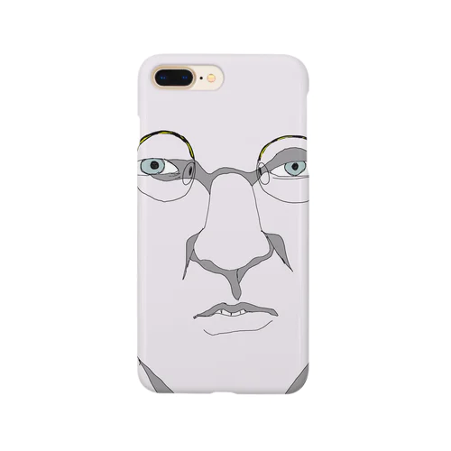 白人の中年紳士 Smartphone Case