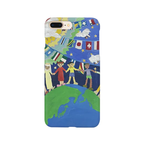 世界平和柄 Smartphone Case