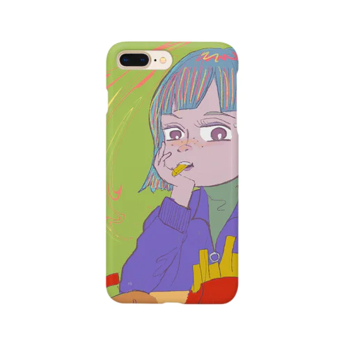 Hamburger:Girl Smartphone Case