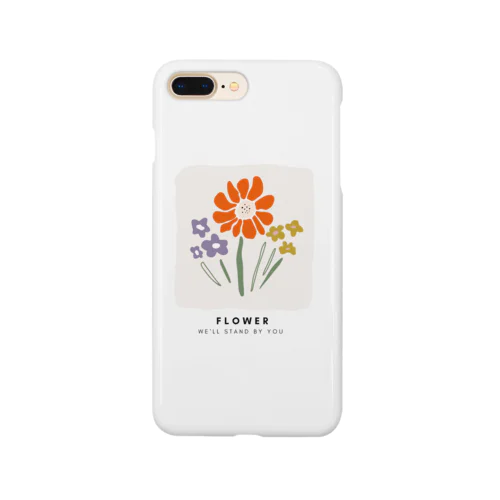 3つのお花 Smartphone Case