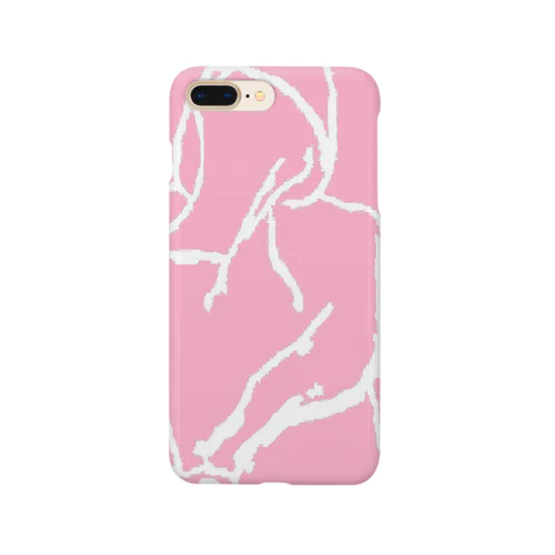 alligator frame (pink) Smartphone Case