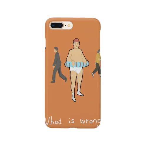 【what is wrong?】 スマホケース