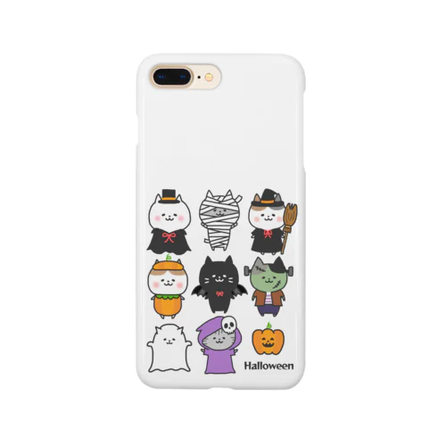 Halloween🎃ねこさん2 スマホケース