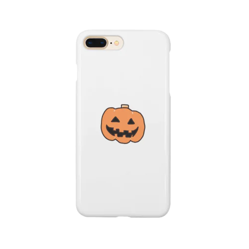 ハロウィンお化けカボチャ スマホケース