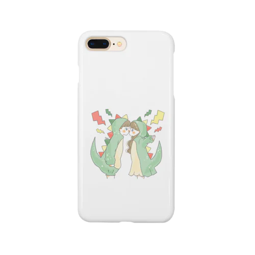 恐竜カップル Smartphone Case