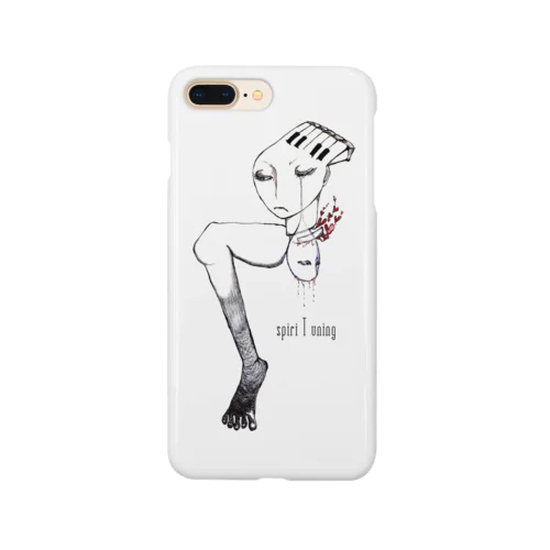 spiri T uning (BODY／黒文字) Smartphone Case