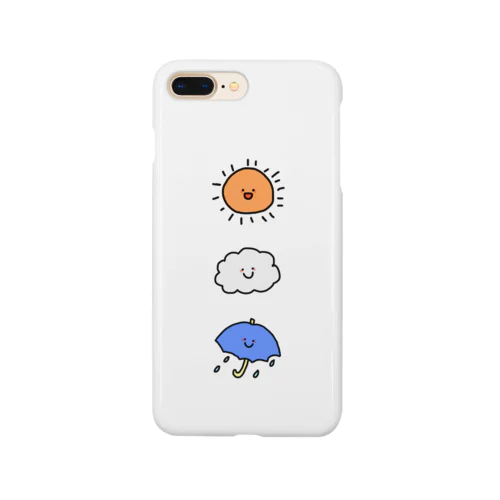 はれのちくもりのちあめ Smartphone Case