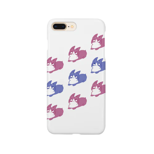 斜視の犬（ビビッド） Smartphone Case