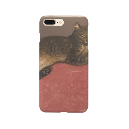 Winter: Cat on a Cushion Smartphone Case