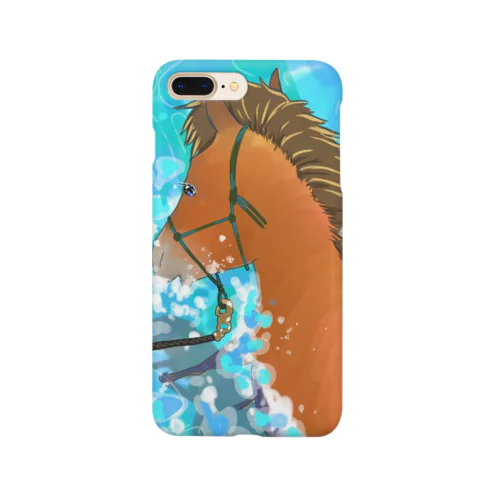 夏の与那国馬 Smartphone Case