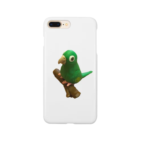 キソデインコのにょにょちゃん-おねんどver. Smartphone Case