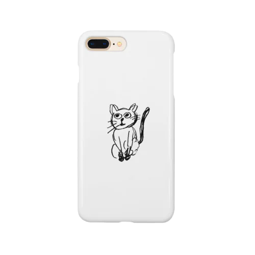 母の描いた猫です Smartphone Case