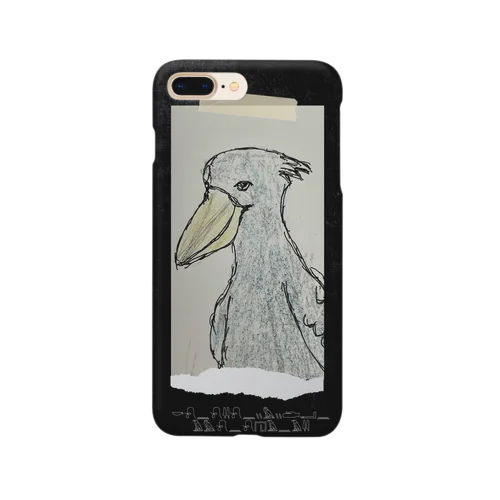 愛を伝えるハシビロコウさん Smartphone Case