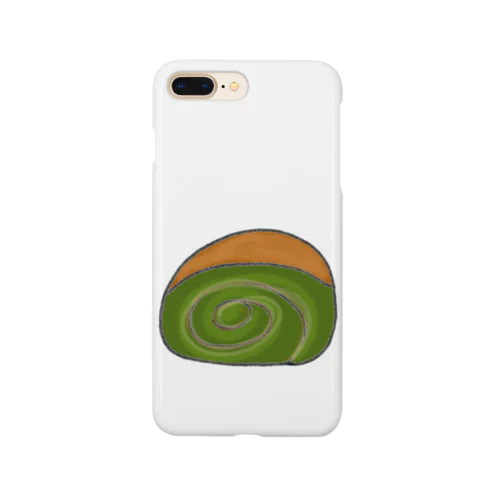 甘党のための抹茶ロールケーキ Smartphone Case