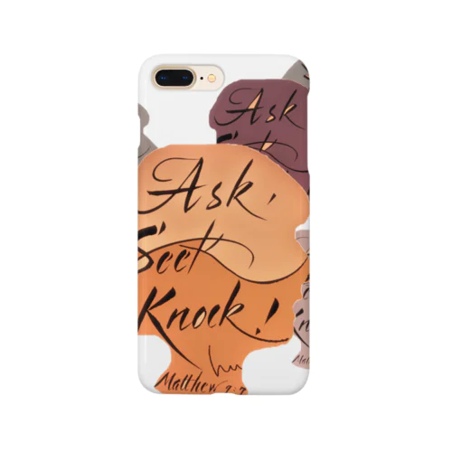 ASK SEEK KNOCK Smartphone Case