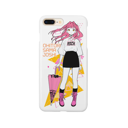 おひとりさま女子ちゃん2（ピンク系） Smartphone Case