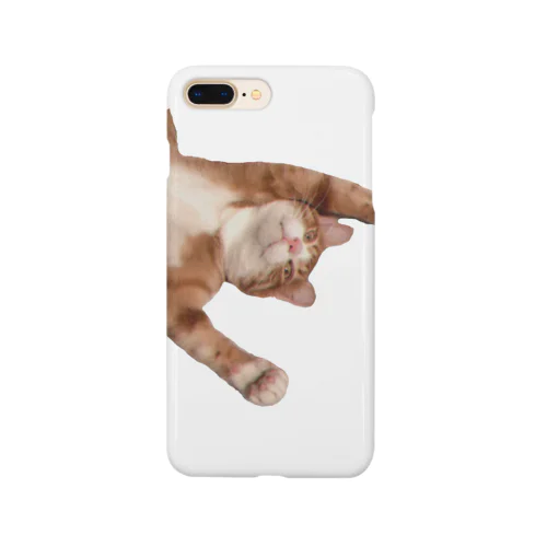 茶トラ白 Smartphone Case