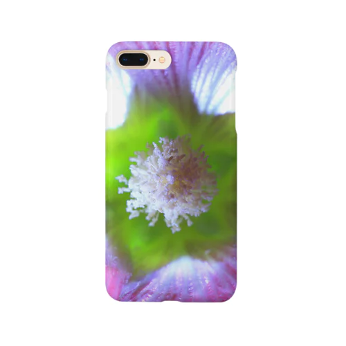 iPhone 8 Plus/7 Plus Smartphone Case Flower Design with LED Lights スマホケース