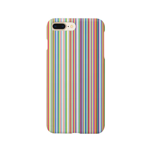 カラフルなストライプ Smartphone Case