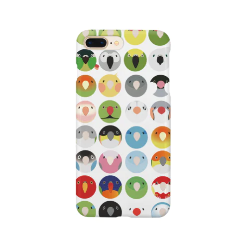 まるっとインコ（縦） Smartphone Case