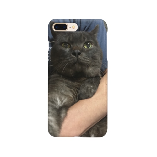 黒猫はちのスマホケース Smartphone Case