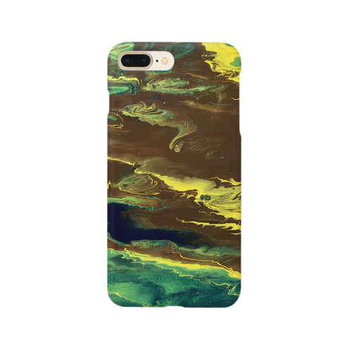 fluidart_earthmdl Smartphone Case