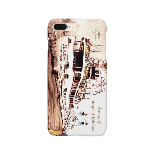 横浜の港の風景 Smartphone Case