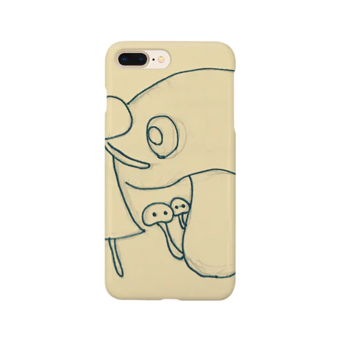 かおなしちゃんときのこ Smartphone Case