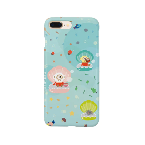 海のモグっぺ(シェル) Smartphone Case