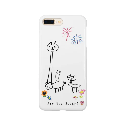 首の長い妖精さんスマホケース Smartphone Case