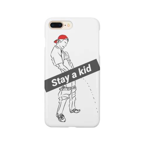 Stay a kid スマホケース