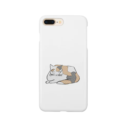 三毛猫　calico cat Smartphone Case