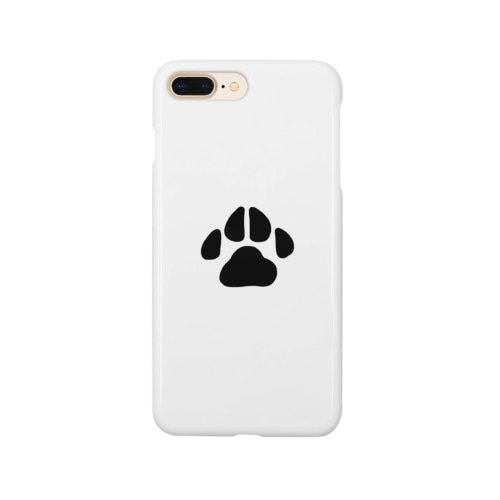 肉球（黒） Smartphone Case