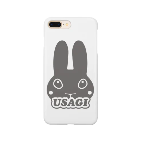 シンプルうさぎロゴマーク Smartphone Case