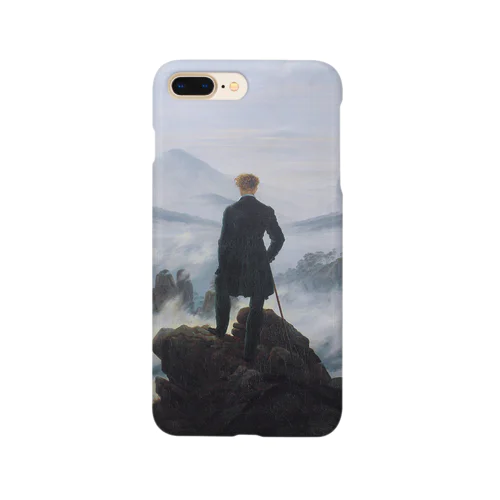 カスパー・ダーヴィト・フリードリヒ《雲海の上の旅人》 Smartphone Case