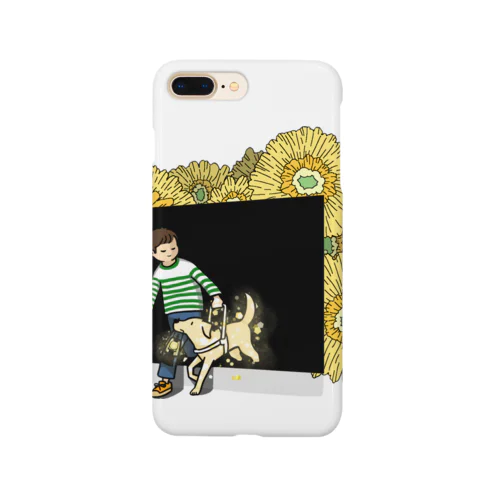 盲導犬が繋ぐ新しい世界 Smartphone Case