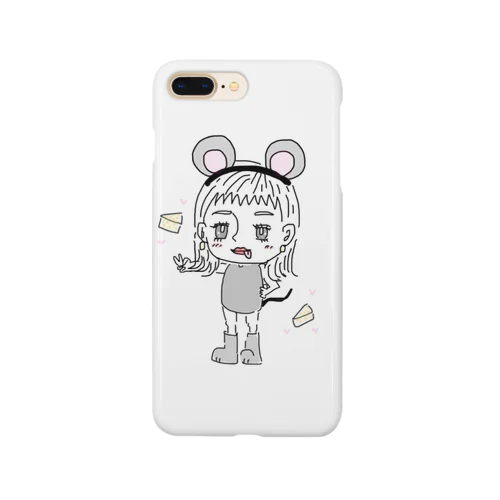 可愛い女の子🐭 Smartphone Case