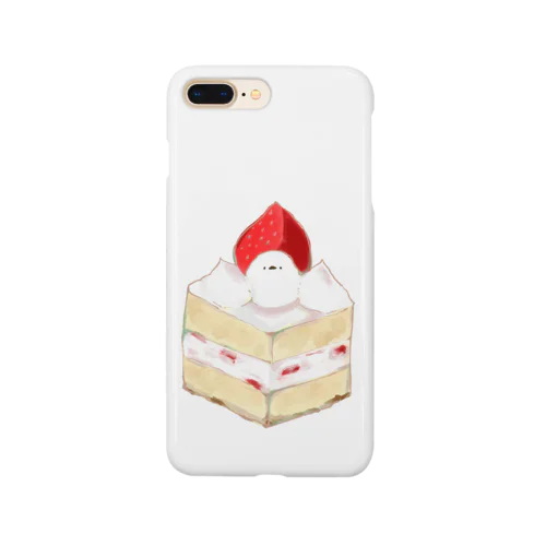 シマエナガ ショートケーキ たぶん Smartphone Case