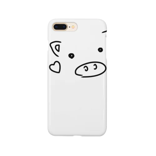 ハートのぶたさん Smartphone Case