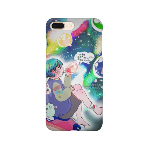 ゆめかわしゃぼん玉宇宙 Smartphone Case