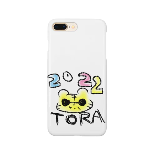 2022とらちゃん(ホワイト) Smartphone Case